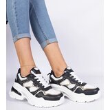 D/CEO marka niezdefiniowana Black women's sneakers decorated with glitter Sandoria | ePonuda.com