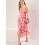 Trendyol Ženska haljina Twoss25El00278, Roze Cene