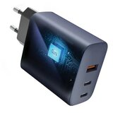 forcell F-Energy GaN mrežni punjač - 65 W s priključcima: 2x USB C i USB A s PD i QC 4.0 punjenjem | shoptok.hr