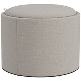  Tapecirani stolac lan skriveni prostor za odlaganje dvostrani poklopac 56 cm x 56 cm x 42 cm svijetlosiva + prirodna Cijene