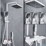  luksuzni nadzidni termostatski tu&scaron; sustav u različitim bojama | Tu&scaron; ELITE EDITION ELT1104 - Premium linija - Bjela cijene