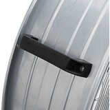  Bubnjasti ventilator s kotačem Srebrno 79 x 37 x 82 cm Aluminij | shoptok.hr