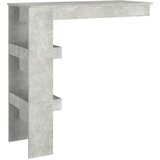  Zidni barski stol boja betona 102x45x103,5 cm konstruirano drvo | shoptok.hr