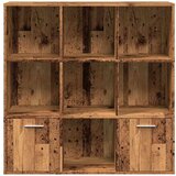 vidaXL Knjižna omara starinski les 98x29x97,5 cm inženirski les | Shoptok.si