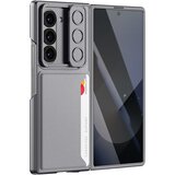 AVIZAR coque film za Samsung Galaxy Z Fold 6 Imetnik kartice + kaljeno steklo na prostem, Siva, (5000016868) | Shoptok.si