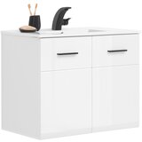 Hom`in umivalna enota z umivalnikom avanti, bela | Shoptok.si