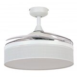  FANAWAY 511030 - LED plafonski ventilator FRASER 3xE27/20W/230V beli + daljinski upravljač | Eponuda.com