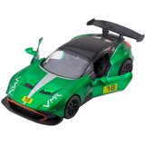 SPORTS Car Metal Race Drive Opening Doors Green 1:32 | Shoptok.si