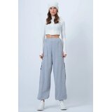 Trend Alacati Stili ženske pantalone Alc-X14659, svetlosive Cene