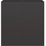  Sadilica crna 80x40x80 cm od hladno valjanog čelika | shoptok.hr