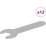 Odvijač 12 pcs Srebrno 13 mm Željezo | shoptok.hr