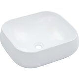 vidaXL Umivalnik 44,5x39,5x14,5 cm keramičen bel, (21831880) | Shoptok.si