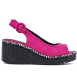 GOODIN Women's wedge sandals fuchsia | Shoptok.si