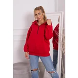 Kesi Hooded sweatshirt red