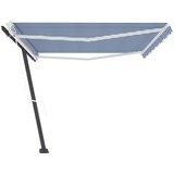  Samostojeća automatska tenda 500x300 cm plavo-bijela | shoptok.hr