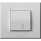  Prekidač običan sa lokatorom Lux Primera, 832611, Beli Cene