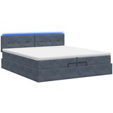  od pjene s madracem i LED-om Tamnosiva 200 x 200 cm | shoptok.hr