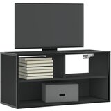 Furnova TV omarica črna 80x31x39,5 cm inženirski les in kovina, (21922580) Cene