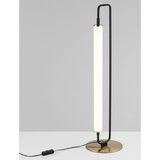 Nova Luce Bela/mat črna kovinska LED namizna svetilka (višina 68 cm) Wetro – | Shoptok.si