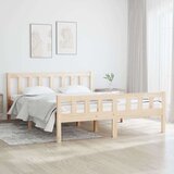  Posteljni okvir iz trdnega lesa 120x190 cm, (20648564) Cene