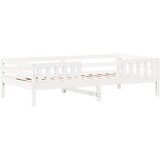  Okvir kreveta s krovom bijeli 80 x 200 cm od masivne borovine | Eponuda.ba