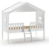 Vipack Bijela kućica/povišeni dječji krevet 90x200 cm Housebed - Cijene