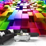  Tapeta - Colored Cubes 250x175 Cijene