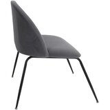MID.YOU Stol Velvo, Siva | Shoptok.si