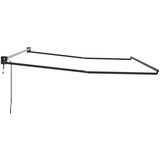  Električni sklopivi okvir tende Antracit 4 x 2 m Aluminij | shoptok.hr