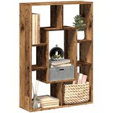  Regal za knjige boja starog drva 63x20x90 cm konstruirano drvo | shoptok.hr