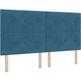 Box spring krevet Tamno plava 180 x 200 cm Baršun | shoptok.hr