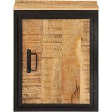 vidaXL Kopalniška omarica 40x30x50 cm trden mangov les in železo | Shoptok.si