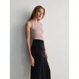 Reserved - Top s mješavinom metaliziranog prediva - pastelnoružičasto | shoptok.hr