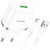 Hoco kućni punjač N3 3A 18w QC3.0 fast micro beli Cene