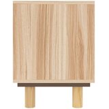 TV ormarić smeđi 80 x 30 x 40 cm od borovine i prirodnog ratana | shoptok.hr