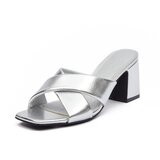 Orsay Silver women's heeled slippers - Women's | Eponuda.ba