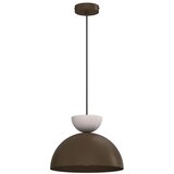  Luster na sajli NEVIS 1x E27/15W/230V, prečnik 29 cm, smeđa | Eponuda.com
