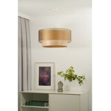  Duolla - Visilica na sajli WOOD BOHO 1xE27/15W/230V prečnik 45 cm bakrena/bež | Eponuda.com