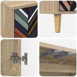  Kreveta OMMEN Sonoma 69 x 33 x 75 cm Konstruirano drvo | shoptok.hr