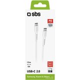Sbs USB-C na USB-C kabel bijeli 1.5m 100 | shoptok.hr