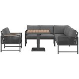 Modern Living Lounge Garnitura Washington, Antracit, 4-Delno | Shoptok.si