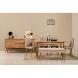 Hanah home Trpezarijski set Vina Bench 04 1005, 6 delova, Krem Cijene