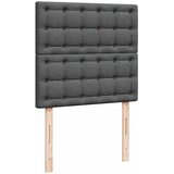  Otomanski okvir kreveta s madraca tamnosivi 90x190cm tkanine | shoptok.hr