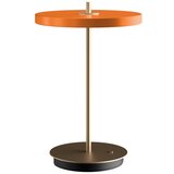 UMAGE Oranžna LED zatemnitvena namizna svetilka s kovinskim senčnikom (višina 31 cm) Asteria Move – Cene