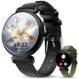 Oukitel BT30 smart watch for women 160mAh/Heart rate/SpO2/Blood preasure/accelerometer/crna Cene