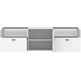 Modern Living Tv-element Rion, Bela, Osvetlitev | Shoptok.si