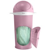 Kindsgut Rožnat plastičen koš za plenice 25 l Whale – | Shoptok.si