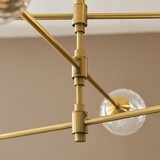  Endon 114039 - Luster na šipci 6xG9/3,2W/230V zlatna | Eponuda.com