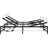  Električni podesivi okvir kreveta Crna 96 x 200 cm Čelik | shoptok.hr