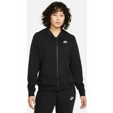 Nike w nsw club flc fz hoodie std, ženski duks, crna DQ5471  cene